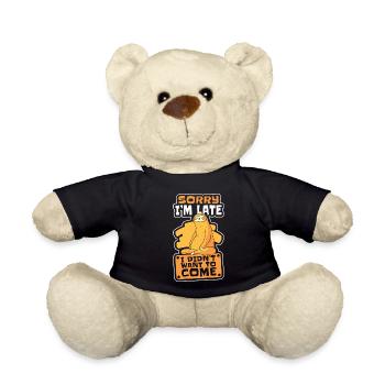 Chill out Hang out leisurely sweet - Teddy Bear - black - Front
