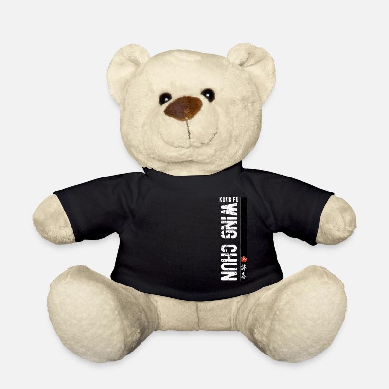 Kung Fu Wing Chun Kanji Chinesische Kampfkunst - Teddy - Schwarz
