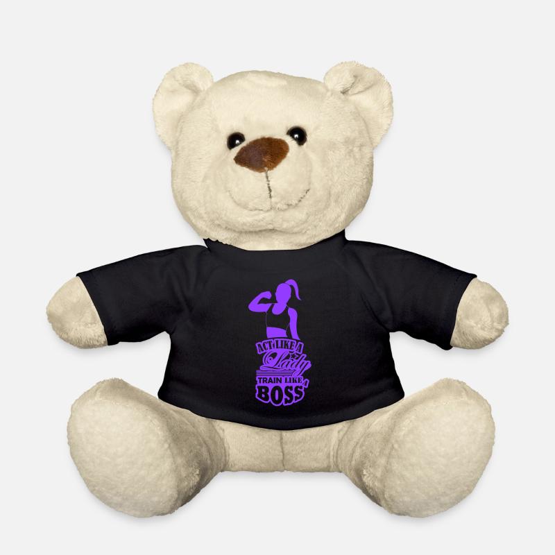 Lady train like a 001 - Teddy - Schwarz