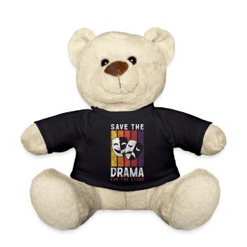 Dramaqueen rampenlicht ärger - Teddy - Schwarz - Vorne
