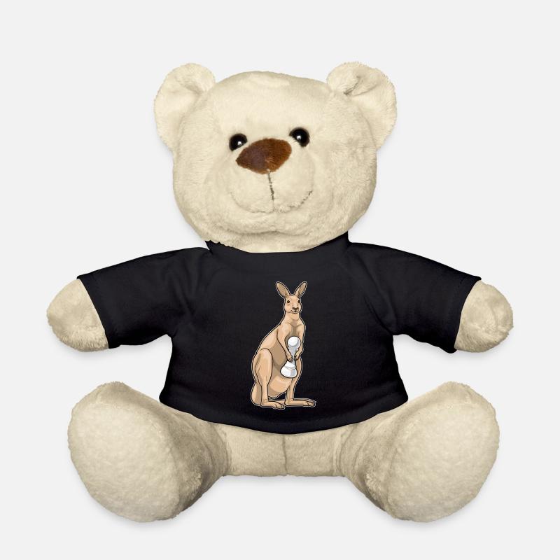 Kangourou Pièce d’échecs Pion Échecs - Nounours - noir