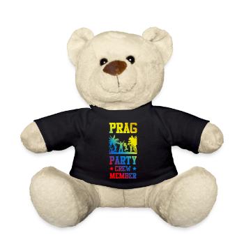 Prag Party Crew - Teddy - Schwarz - Vorne