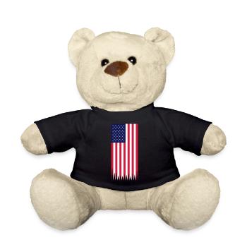 usa used vertikal - Teddy - Schwarz - Vorne