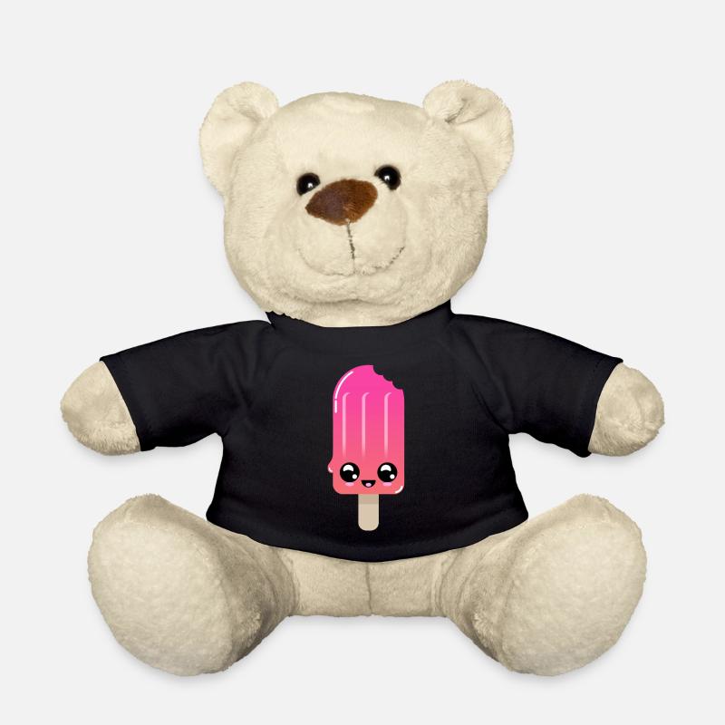 Chupito de helado con ojos brillantes - Teddy Bear - black
