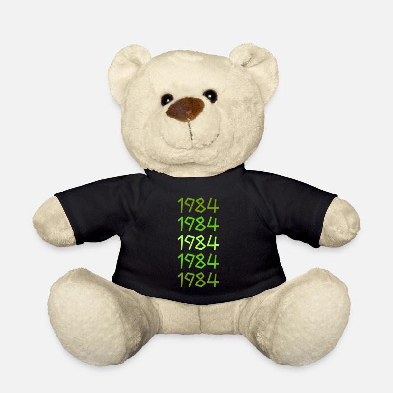 Jahreszahl 1984 - Teddy - Schwarz