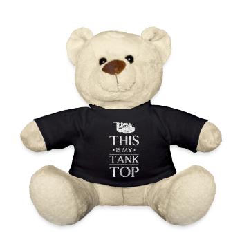 Kampfpanzer Kampf Panzerung - Teddy - Schwarz - Vorne
