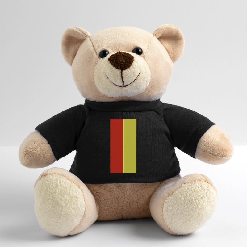 Couleurs rouge jaune Nounours
