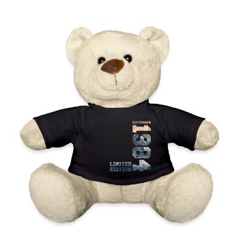 40th Birthday Original September 1984 Volume 84 - Teddy Bear - black - Front