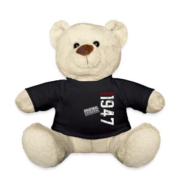 77th Birthday Original November 1947 Volume 47 - Teddy Bear - black - Front