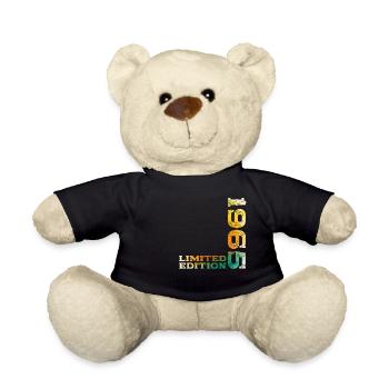60th Birthday Original Vintage 1965 - Teddy Bear - black - Front