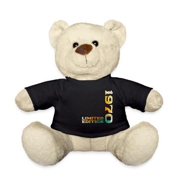 Légende du 55e anniversaire née en 1970 - Nounours - noir - Devant