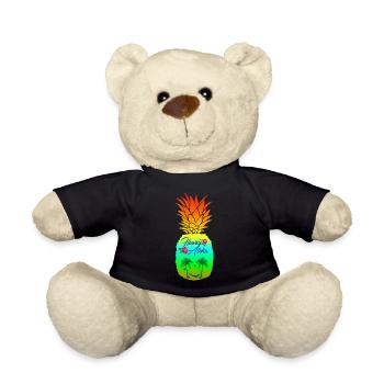 ananas - Nounours - noir - Devant