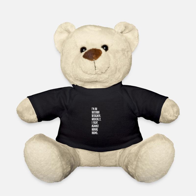 Interior Designer - Teddy Bear - black