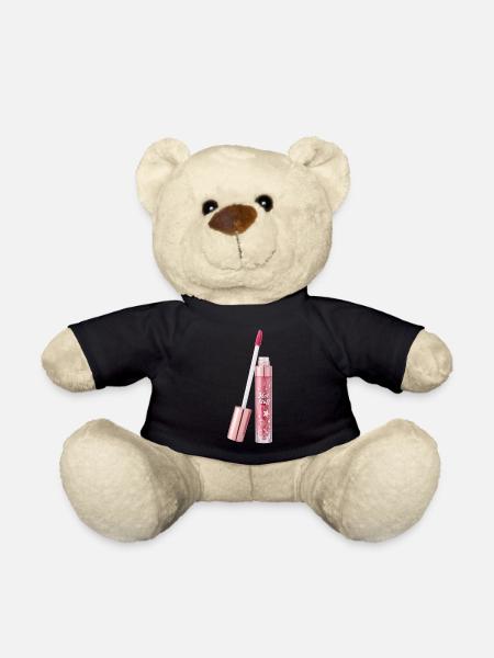 Lipgloss mit Glittereffekt - Teddy - Schwarz