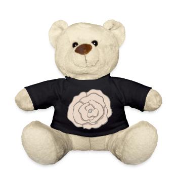 Blume - Teddy - Schwarz - Vorne