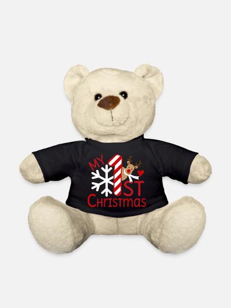 My first Christmas - Teddy Bear - black