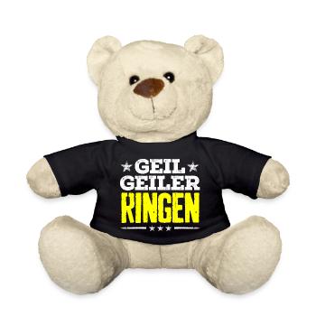 ringen - geil - Teddy - Schwarz - Vorne