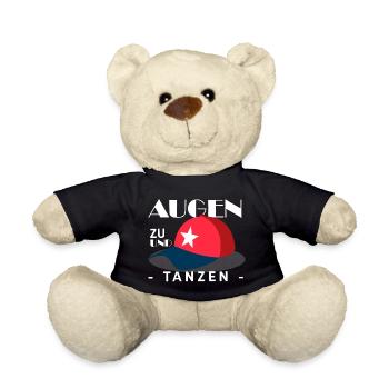 Dancing T Shirt • Danseur Hip Hop • Cadeau - Nounours - noir - Devant