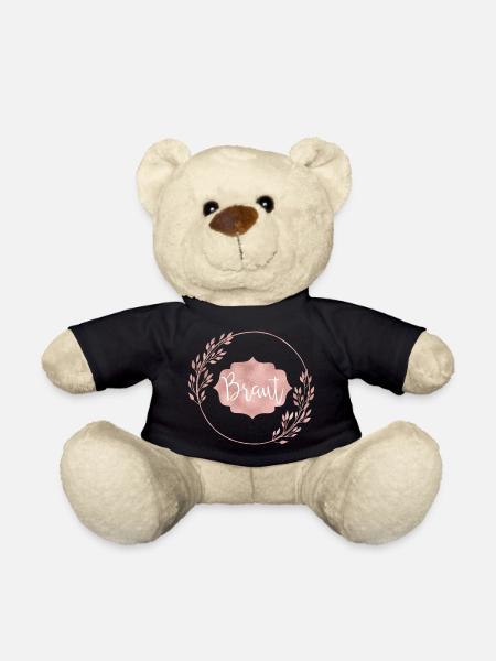 Braut Rosegold - Teddy - Schwarz
