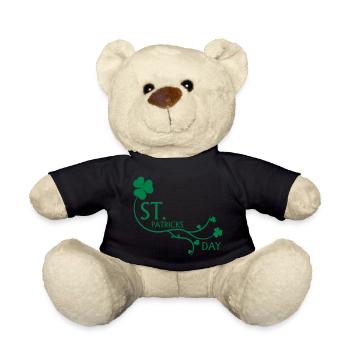 st.,patricks,day,irland,irish,bier,dublin,zylinder - Teddy - Schwarz - Vorne