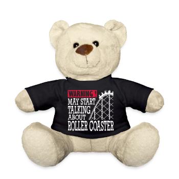 My Start Talking Abaout Roller Coaster - Teddy - Schwarz - Vorne