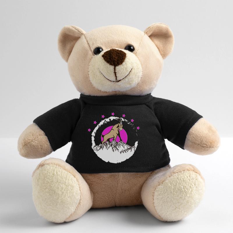 Boule sommitaire devant le Capricorne de la lune rose Nounours
