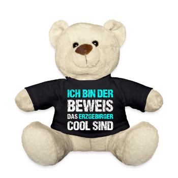 Erzgebirger sind Cool - Teddy - Schwarz - Vorne