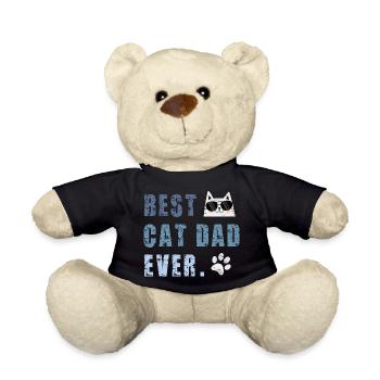 Katze Katzen - Teddy - Schwarz - Vorne