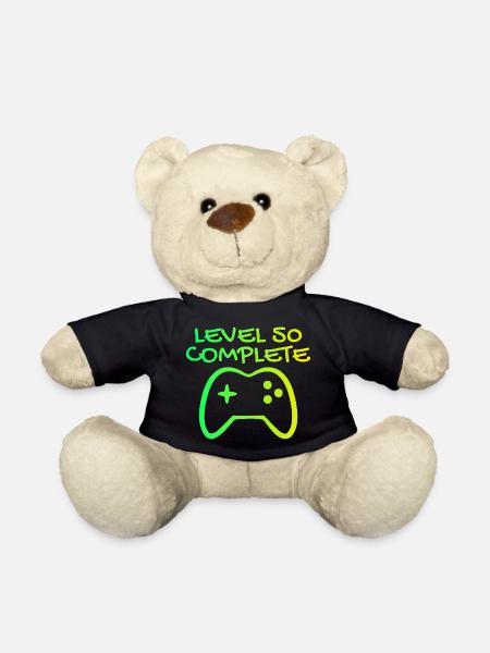 50. Geburtstag Level 50 Complete - Teddy - Schwarz