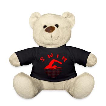 Swim Swimming - Teddy - Schwarz - Vorne