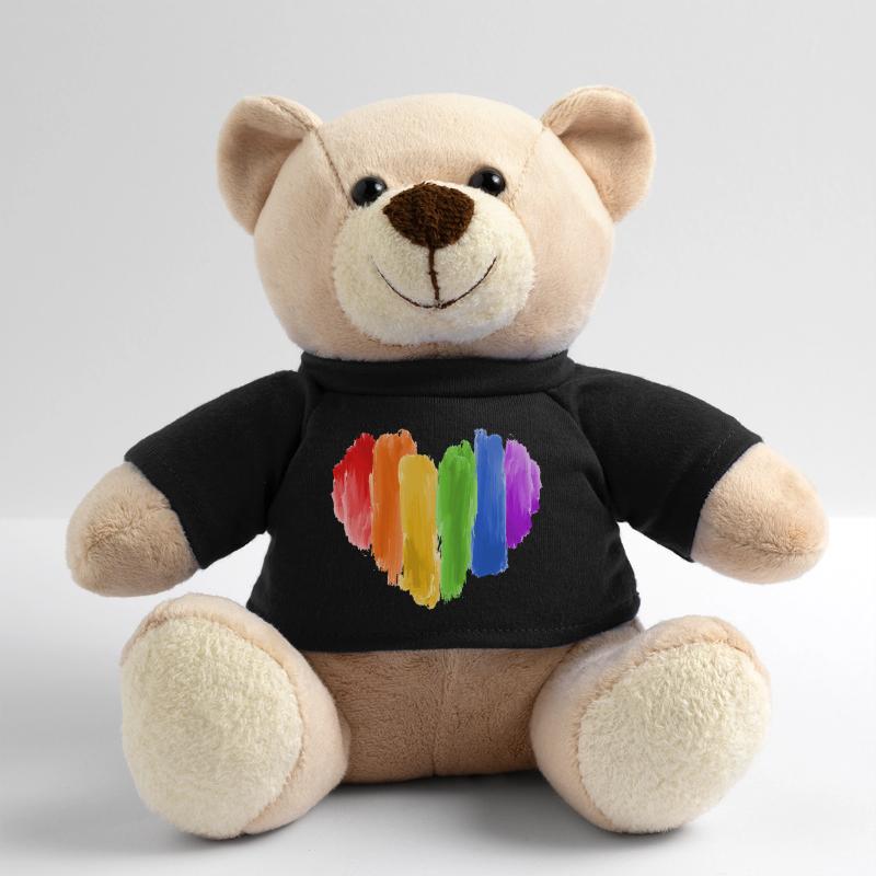 Regenbogen LGBT Herz Gay Pride Csd Teddy