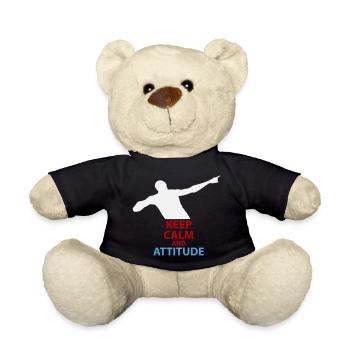 Silhouette calme et attitude - Nounours - noir - Devant