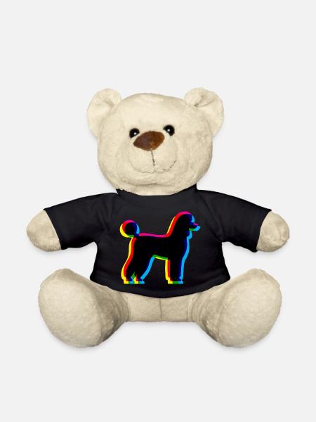 CMYK Pudel - Teddy - Schwarz