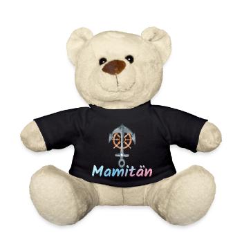 Damen Mamitän Segeln Mama und Kapitänin Segelboot - Teddy - Schwarz - Vorne