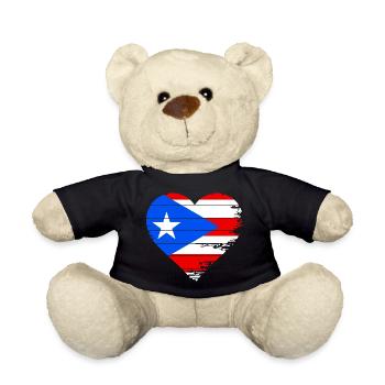 Puerto Rico - Teddy Bear - black - Front