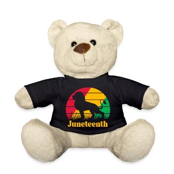 Juneteenth - Teddy - Schwarz - Vorne