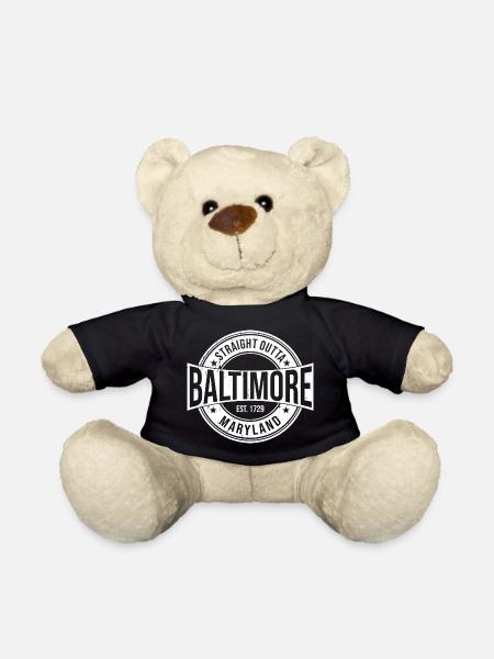 Baltimore - Nounours - noir