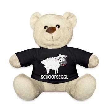 Schwäbisch Schoofseggl - Teddy - Schwarz - Vorne