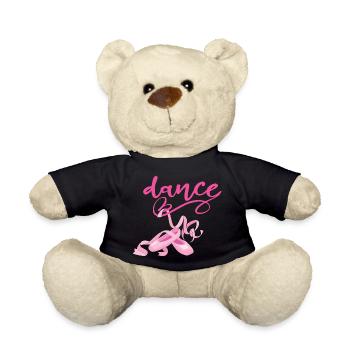 Ballet Dancer Dance Ballerina Sport Girl Femme - Nounours - noir - Devant