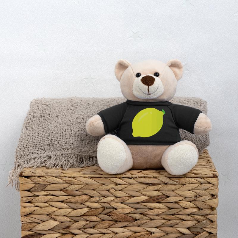 Zitrone Illustration Geschenkidee Teddy