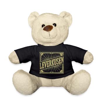 Leverkusen Allemagne City Police Vintage Retro - Nounours - noir - Devant