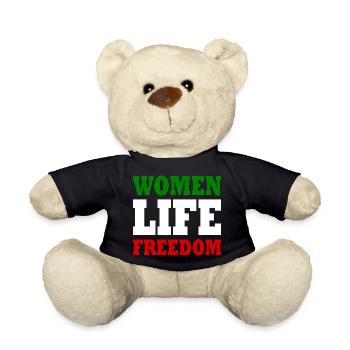 Women life freedom iran - Nounours - noir - Devant
