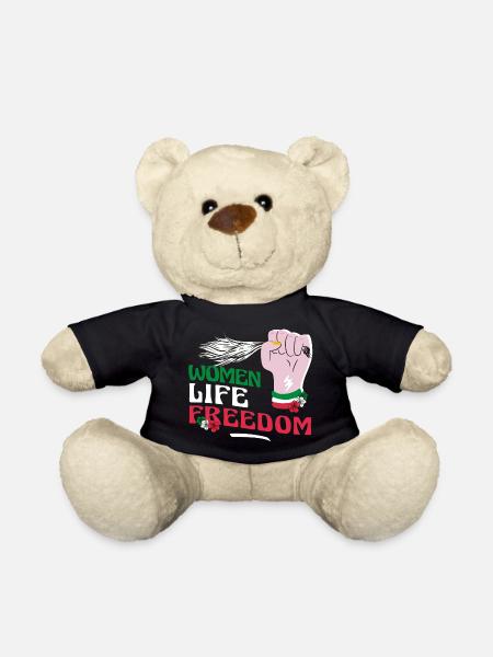 Niedliche iranische Frauen - Frauen Leben Freiheit - Teddy - Schwarz