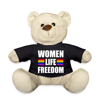 Women life freedom - Teddy - Schwarz - Vorne