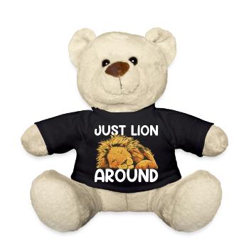 Leo Sleep Pajamas Sleep Gift - Teddy Bear - black - Front