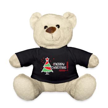 Merry Christmas trend 2022 - Teddy Bear - black - Front