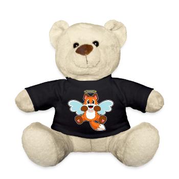 Fuchs Engelsflügel - Teddy - Schwarz - Vorne