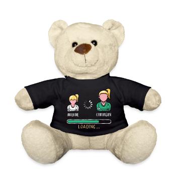 Chargement Interne Médecin Humour Futur Chirurgien - Nounours - noir - Devant