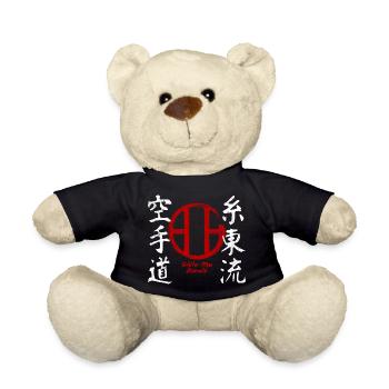 Karaté Shito Ryu Kanji Art Martial Japon - Nounours - noir - Devant