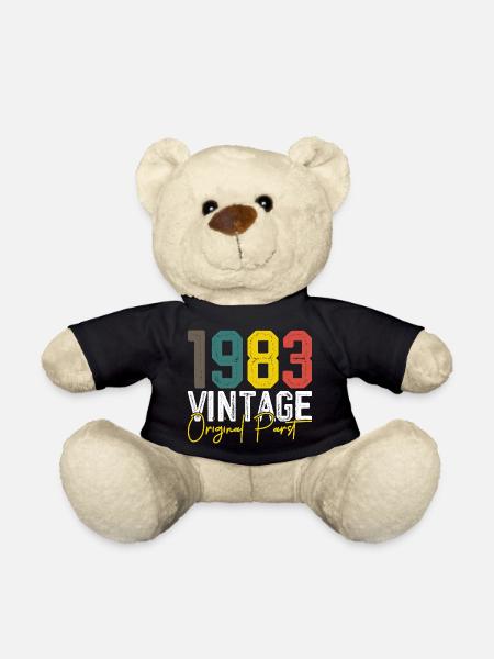 Originale Teile von 1983 - Teddy - Schwarz